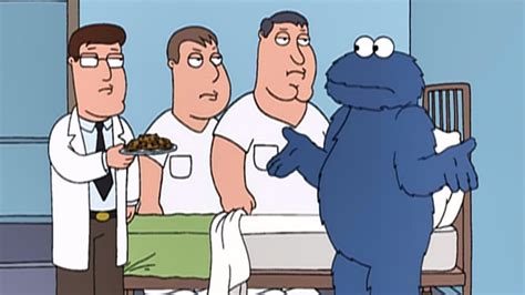 cookie monster family guy rehab|cookie monster in rehab.